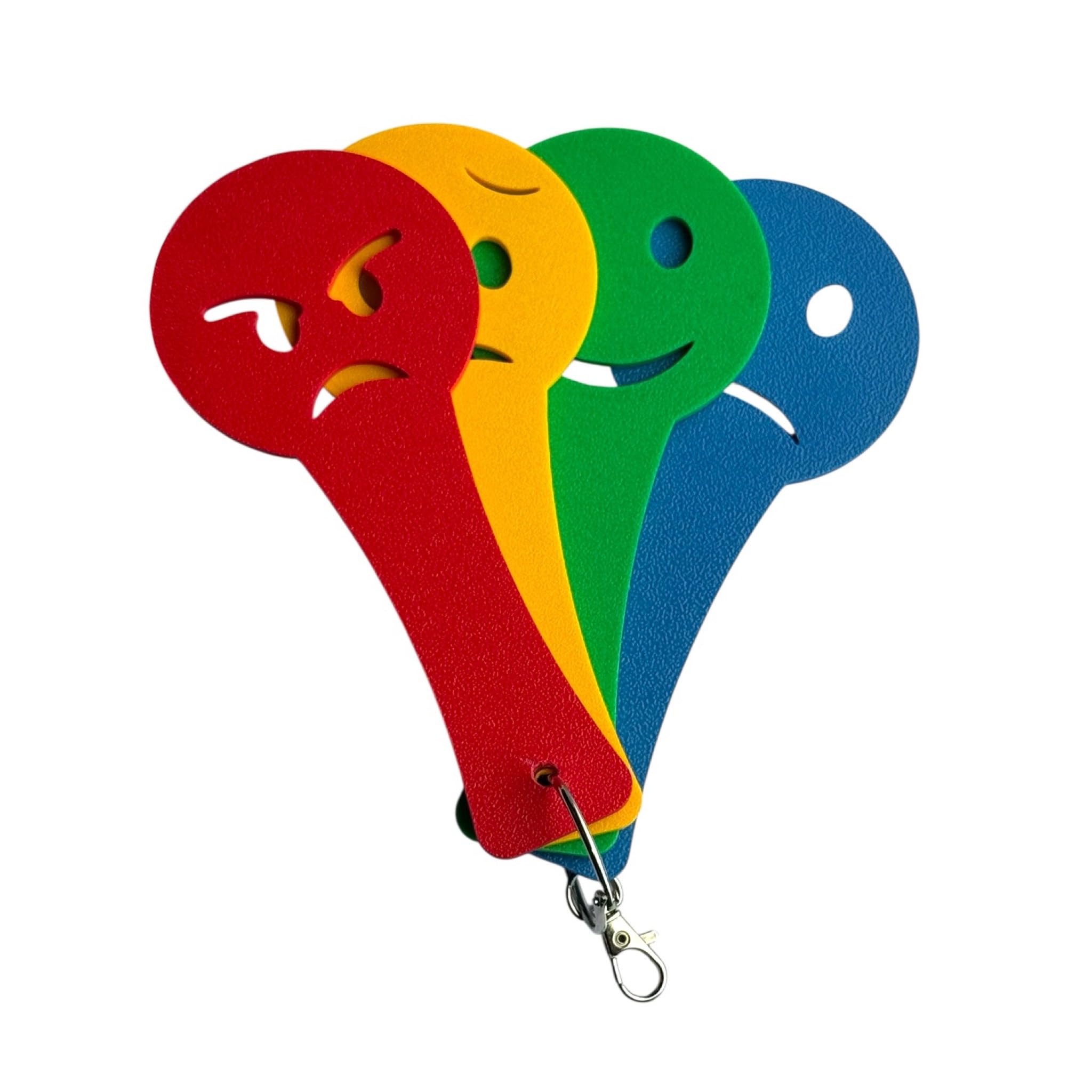 The Zones of Regulation Paddles β 4 Colour Coded Mood Paddles Teaching Aid | Emotional Regulation and Management Tool for Kids & Adults | SEN Communication Tool/Accessory