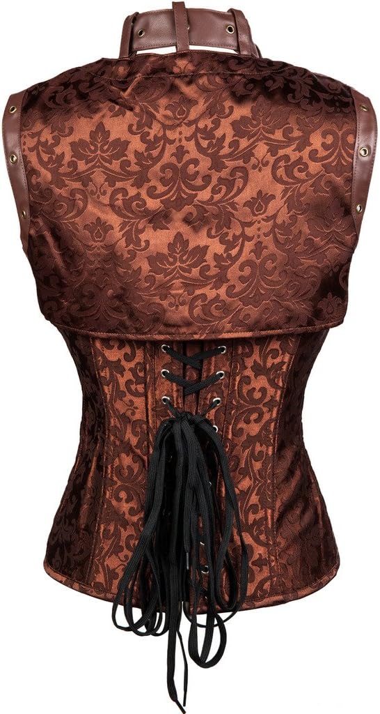 Alivila.Y Fashion Womens Sexy Steampunk Gothic Steel Boned Vintage Corset