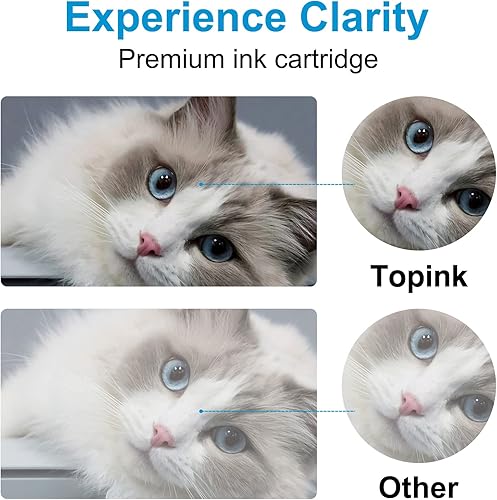 Miniatura 4 de 67XL - Cartucho de tinta compatible con HP 67XL 67XXL para Envy 6055e 6055 6052 6075 Envy Pro 6455e 6455 6475 6452 6458 DeskJet 4155 2755e 2 1 negro