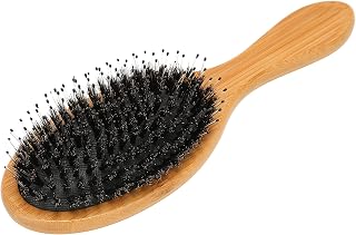 Escova de cabelo, escova de cabelo durável ecologicamente correta desembaraçar cabo de madeira para homens para salão de cabeleireiro para casa para mulheres