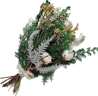 Sakuya（咲屋） スワッグ ドライフラワー 森のスワッグ ボタニカル インテリア ラッピング Lサイズ Mサイズ (Lサイズ)