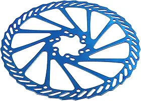 Freio a disco hidráulico para mountain bikes, design ventilado de aço inoxidável, encaixe de 6 parafusos, disponível em tamanhos de 160 mm, 180 mm, 203 mm (203 mm)