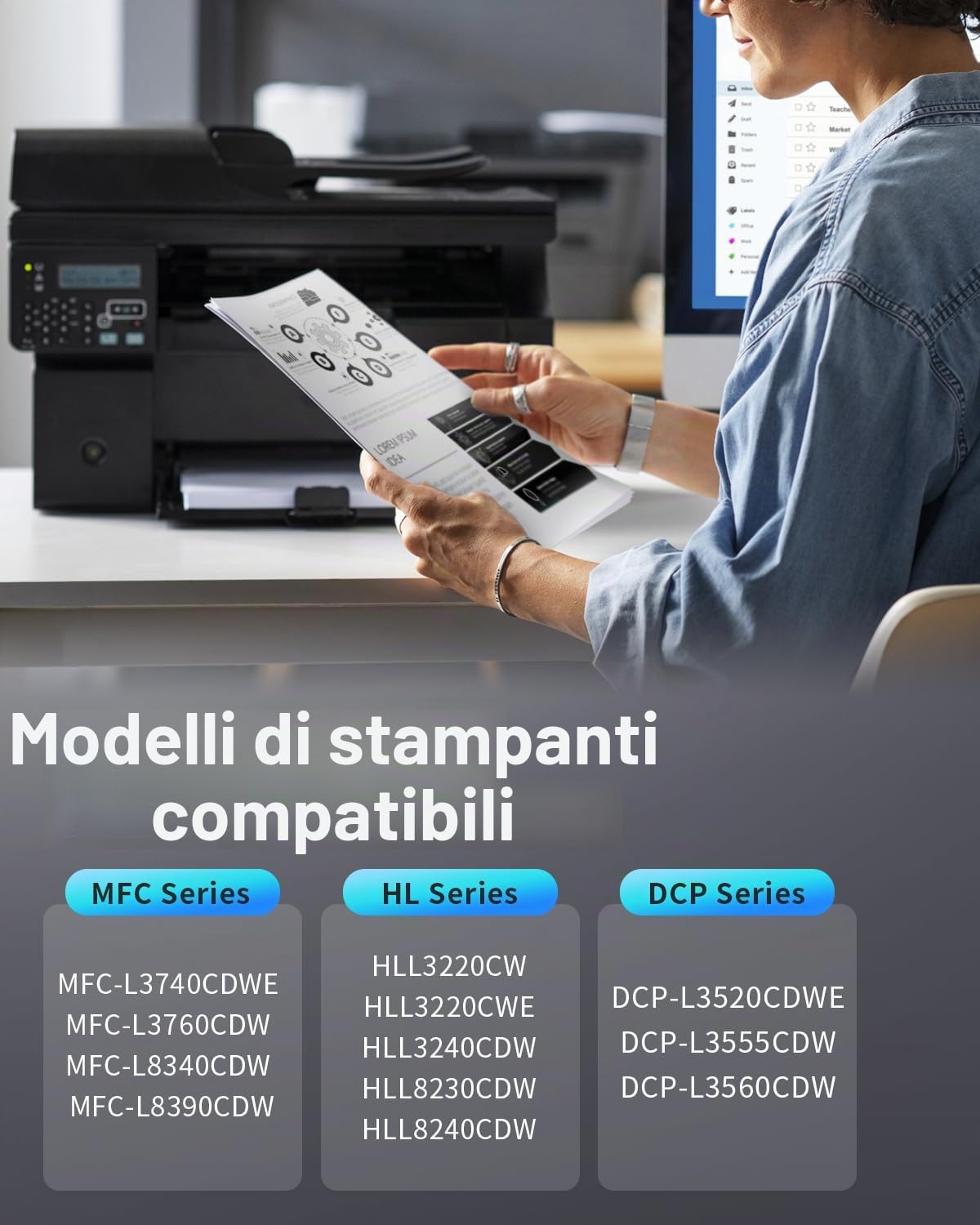 TN248 Cartucce di Toner Compatibili per Brother TN248VAL TN248XL TN248CMYK | Toner per DCP-L3520CDW DCP-L3520CDWE DCP-L3560CDW HL-L3240CDW MFC-L3740CDW MFC-L3740CDWE MFC-L8390CDW MFC-L3760CDW (4-Pack)