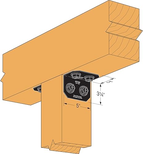 Miniatura 4 de Simpson Strong-Tie Acentos para exteriores APVA6 - con sujetadores necesarios