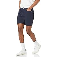 Amazon Essentials Pantaloncini Elasticizzati con 5 Tasche Vestibilità Aderente