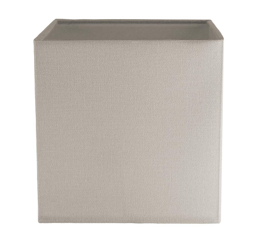 Contemporary and Elegant Soft Lilac Linen Fabric Cylinder Lamp Shade for Wall Ceiling or Table - 18cm High 40w Maximum Suitable for The Home or Business by Happy Homewares — view 21