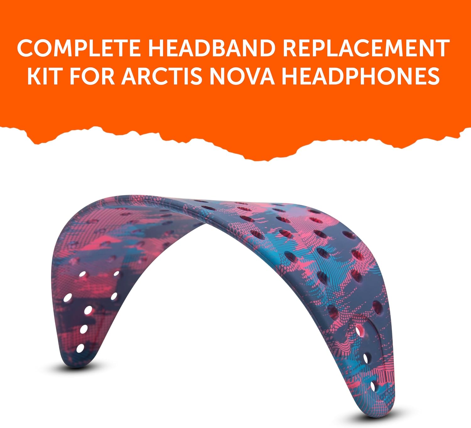 WC HeadbandZ Arctis Nova V2 - Wide Silicone Headband for Arctis Nova image 5