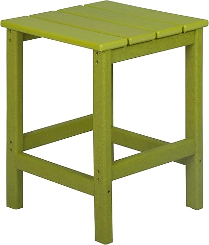 Vista 373 de WestinTrends Dylan Adirondack - Mesa auxiliar redonda para exteriores, color negro