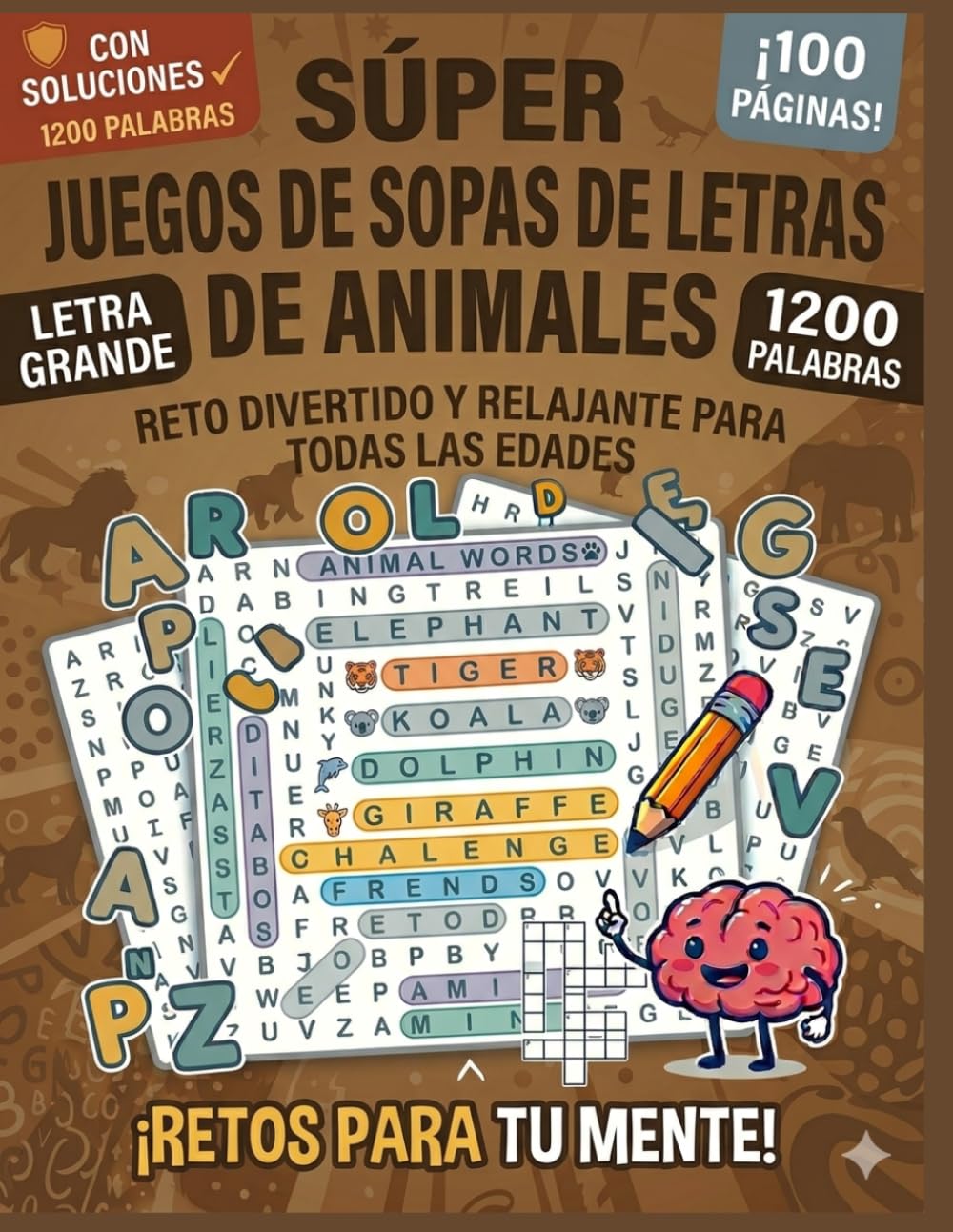 Super Juegos de Sopas de letras de animales