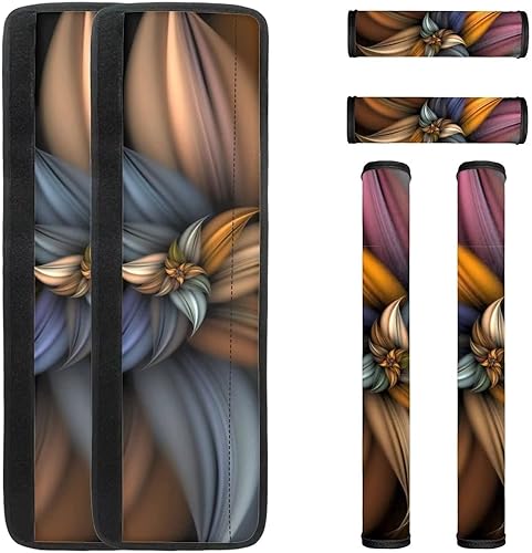 Jiueut 6 fundas abstractas para manijas de puerta de refrigerador, guantes protectores de electrodomésticos de cocina, decoración antideslizante