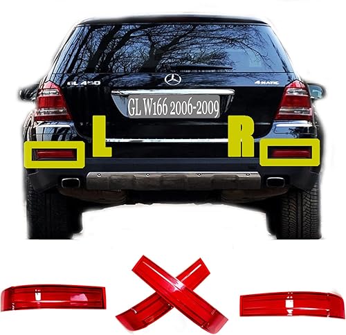Reflector trasero para Mercedes Benz W164 X164 GL Class GL320 GL350 GL420 GL450 GL500 GL550 SUV 2006 2007 2008 2009 parachoques izquierdo derecho