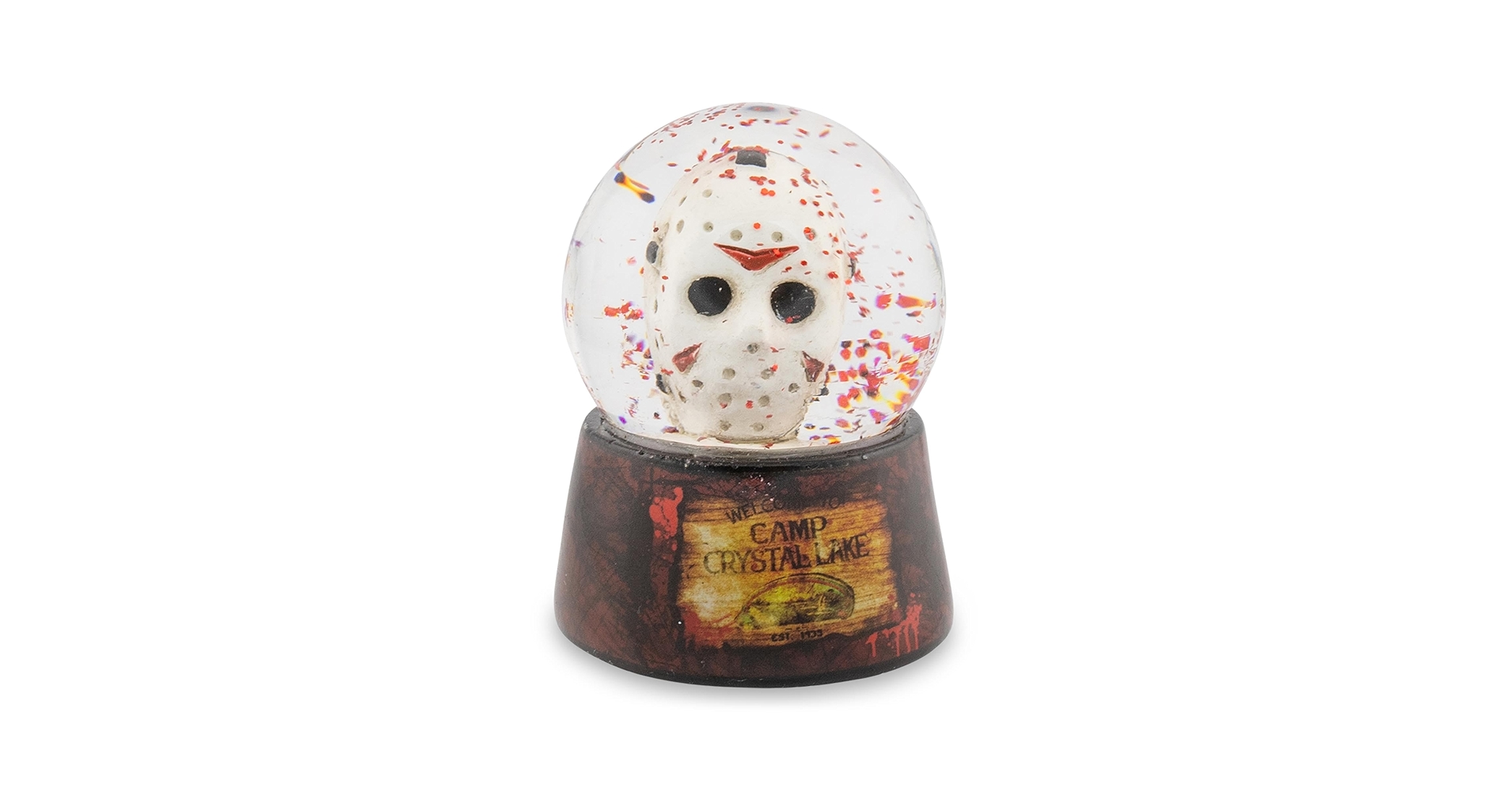 Friday The 13th Jason ジェイソン Horror Globe Friday The 13th Horror Movie Monster JASON VOORHEES Mini