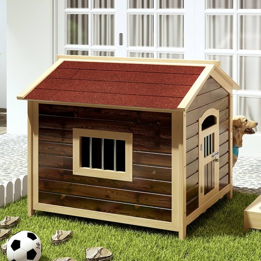 木製犬小屋 中型犬 　木製　犬ハウス　犬小屋 ペットハウス　PETIO jgw-56_1.jpg