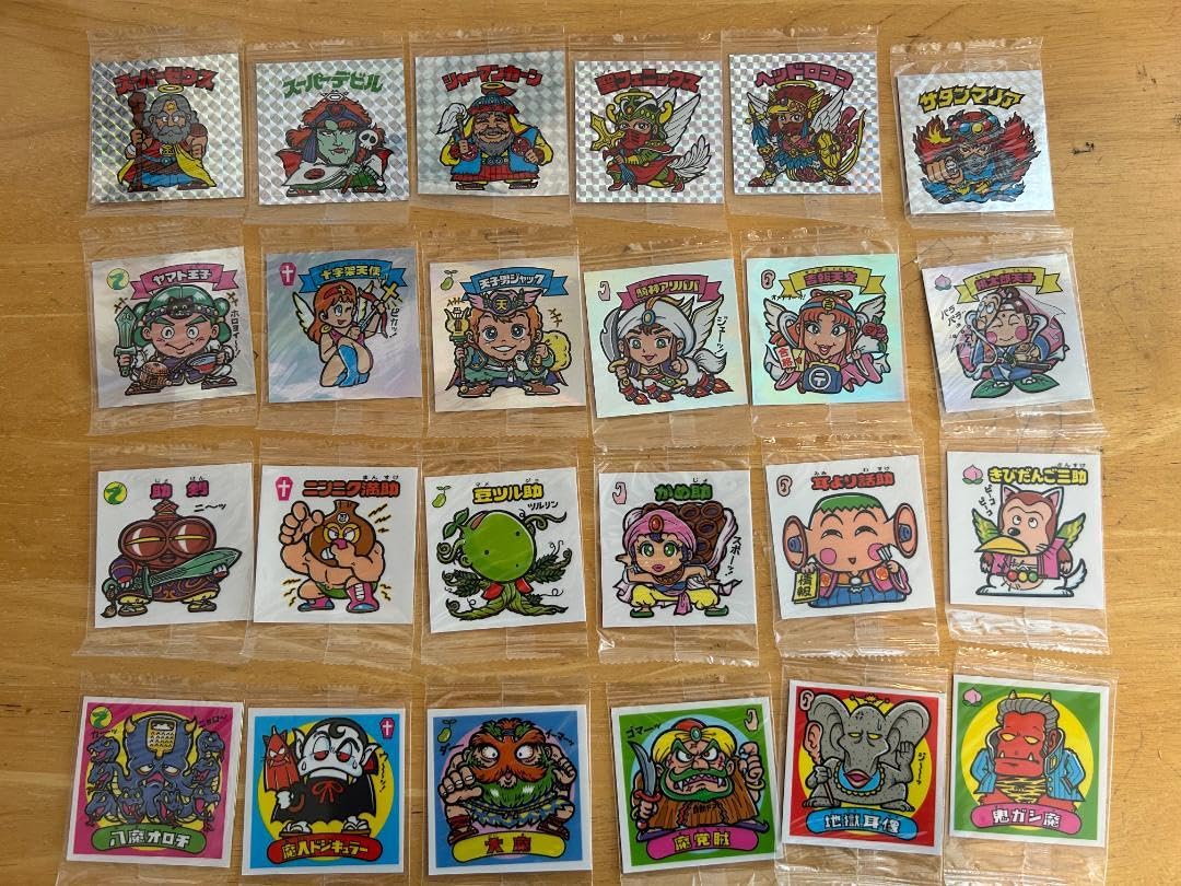 Amazon.co.jp: ビックリマバスフィズ 第一弾 ビッグ シール 24種 