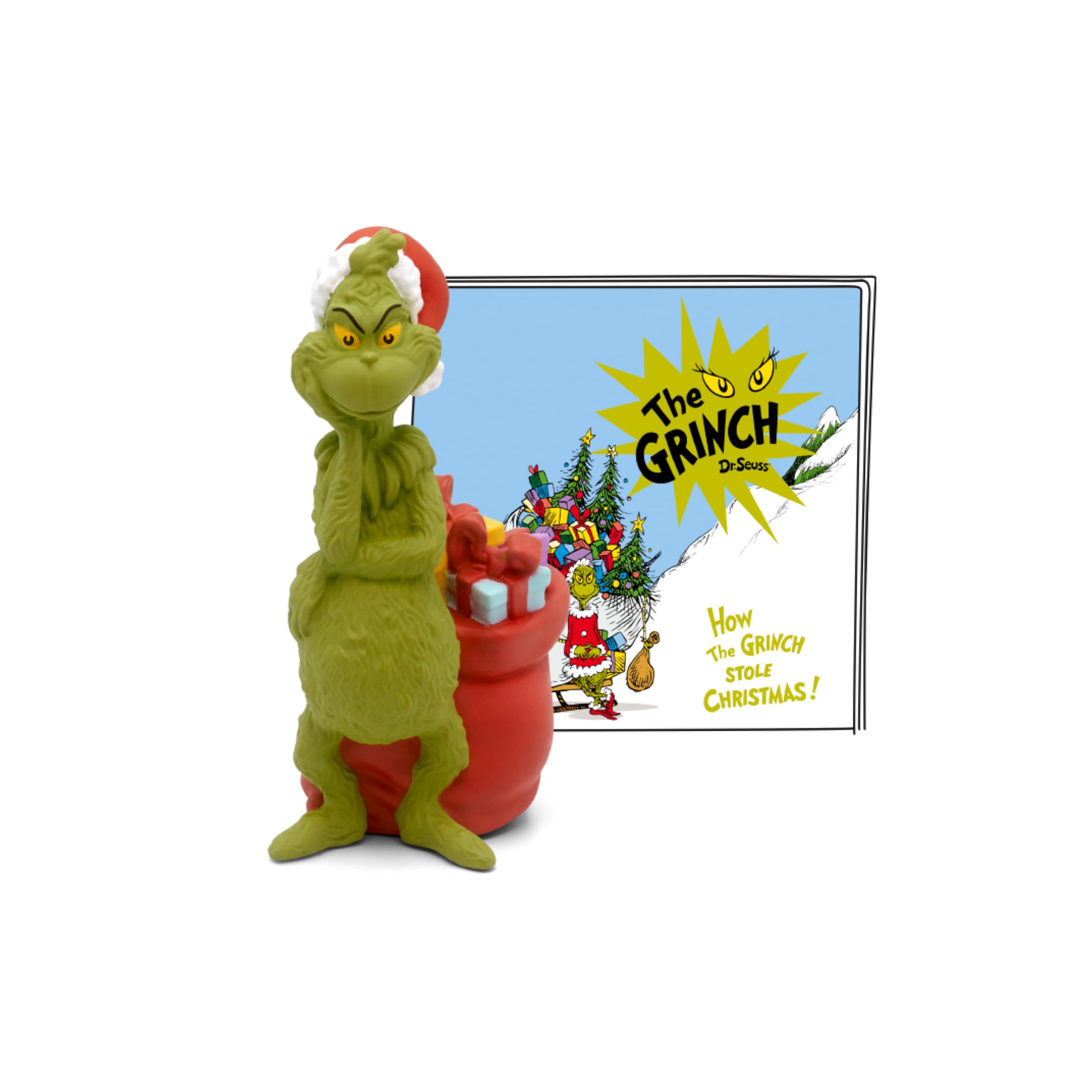 Tonies The Grinch Audio Toy Figurine from How The Grinch Stole Christmas by Dr. Seuss