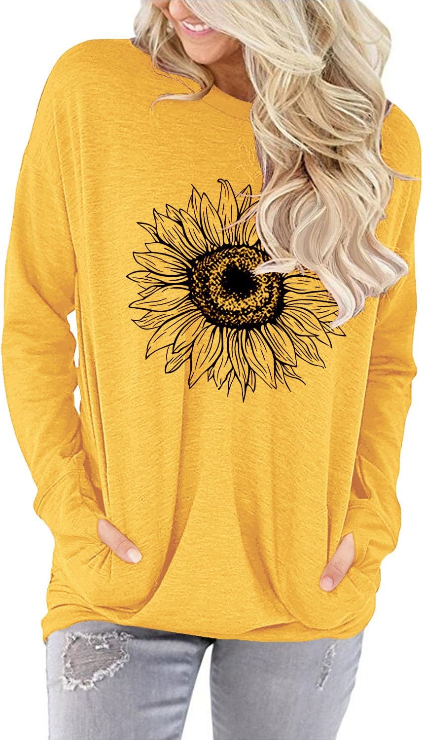 onlypuff Long Sleeve Shirts for Women Fall Fashion Tops Clothing - Image 3