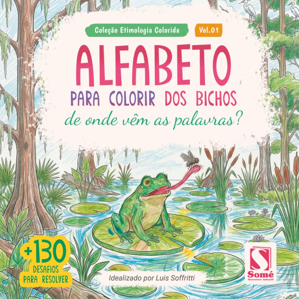 Alfabeto para Colorir dos Bichos: de onde vêm as palavras?