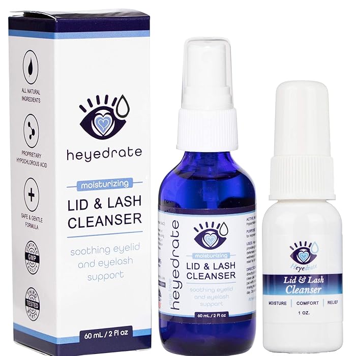 Buy Heyedrate Lid and Lash Cleanser for Eye Irritation and Eyelid