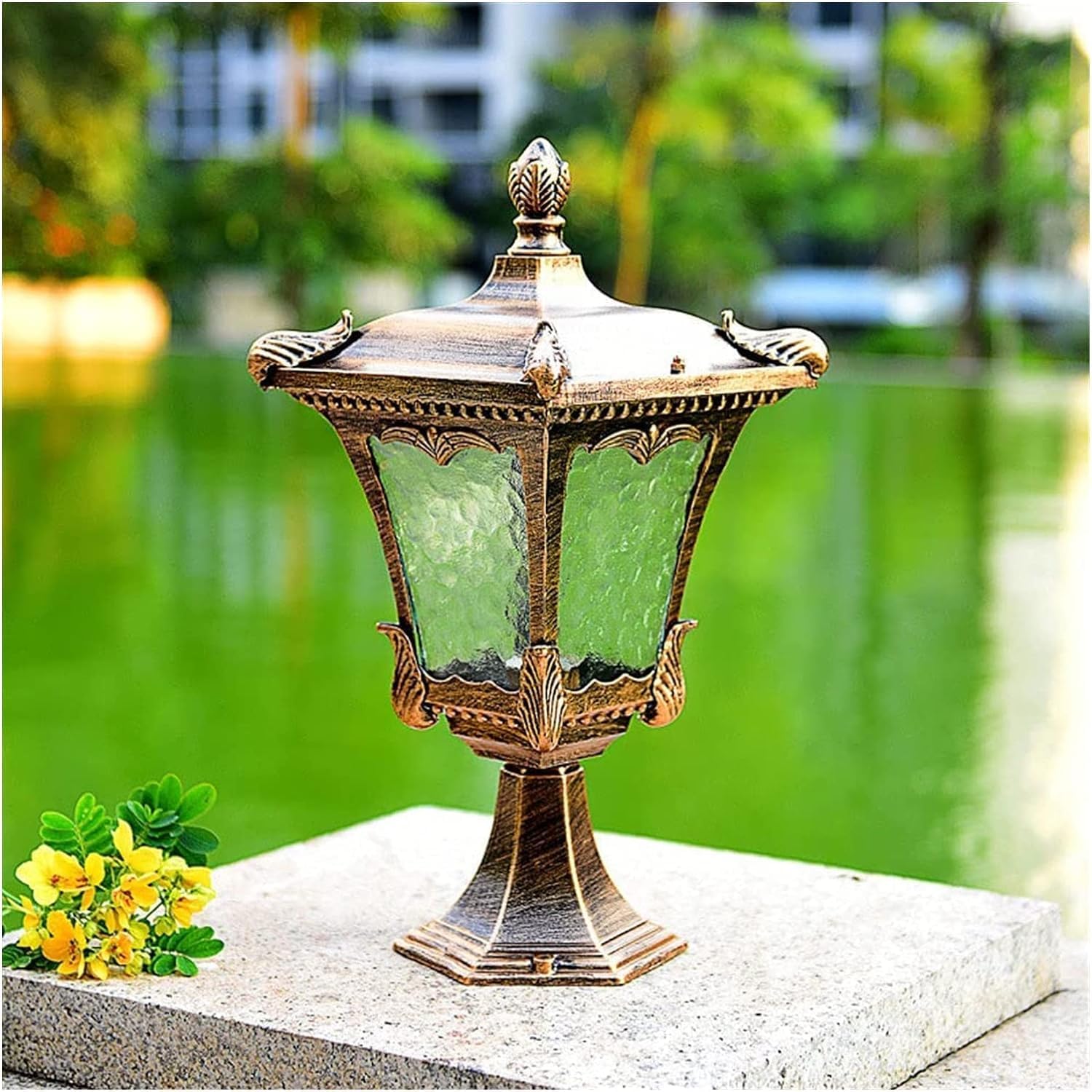 門柱灯 ポストランプ ポストキャップライト防水 IP54防水屋外柱