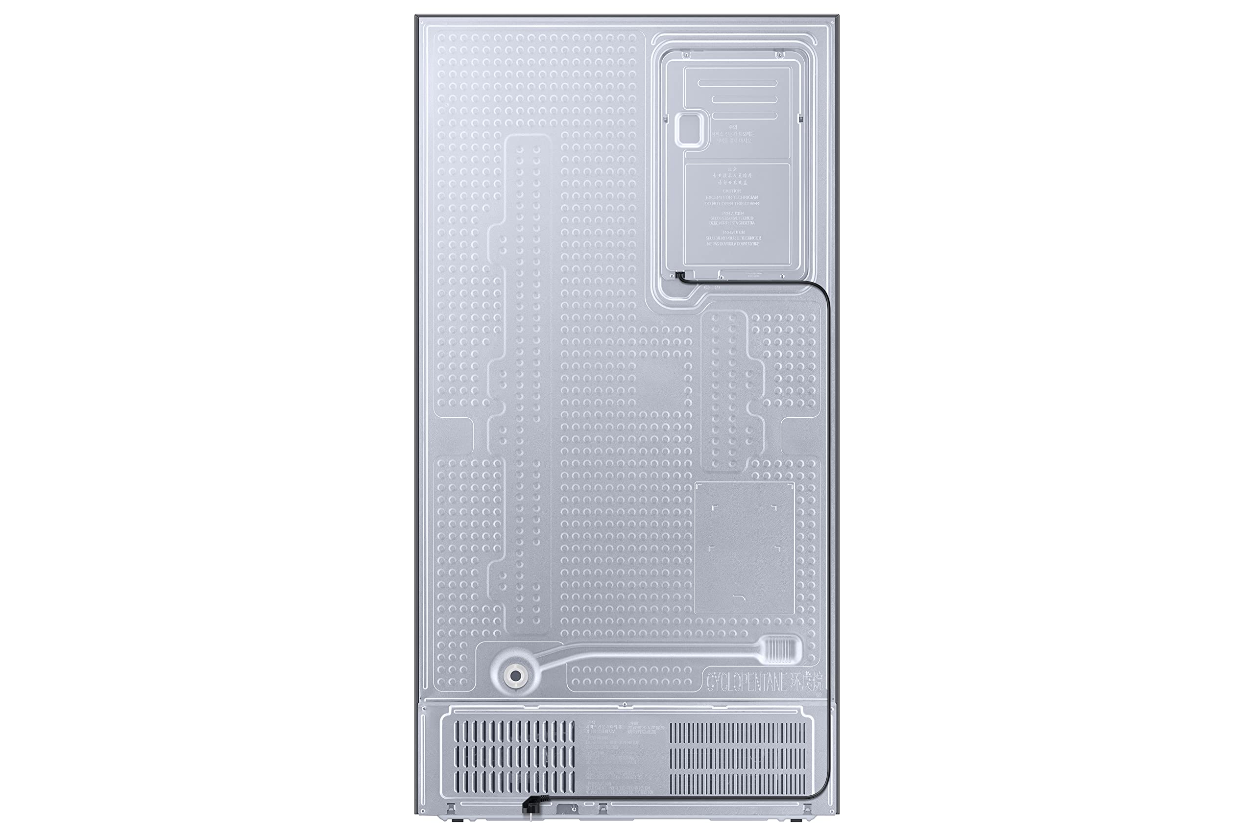 Samsung Frigorifero Side By Side con Family hub™ RS6HA8891SL/EF, Libera installazione, Dispenser dell'acqua, Twin Cooling Plus™, Wifi, 614L, 91l x 178h x 72p cm