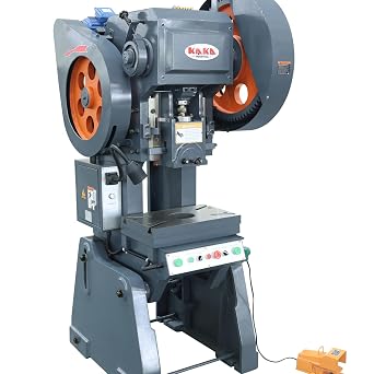 KAKA INDUSTRIAL 25 Ton Mechanical Punch Press Machine, Mechanical Eccentric Sheet Metal Punch 25 ton OBI Press 220V 3phase JB23-25