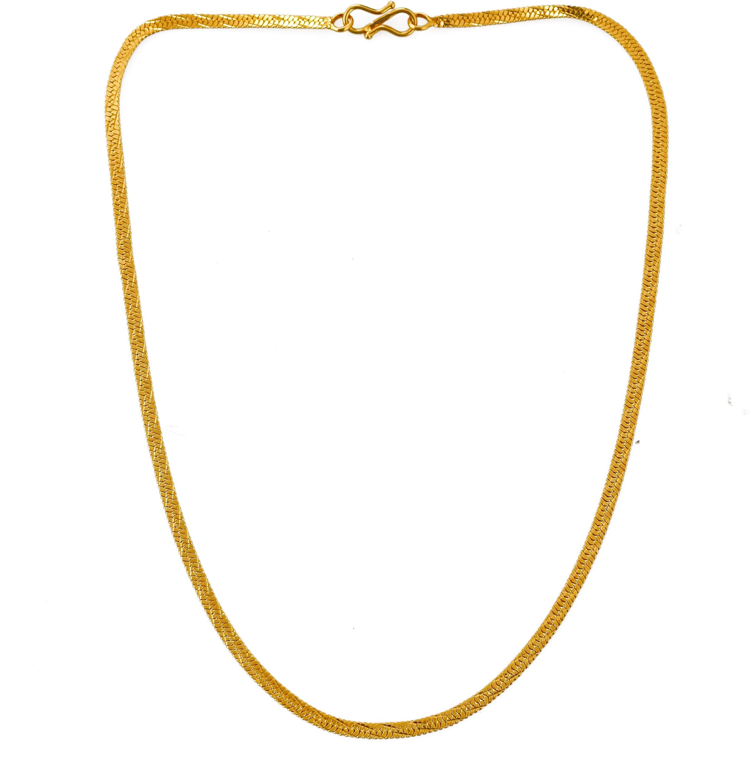 GAUTTAM JEWLLERS Casual Stylish Thin Gold Plated Golden Neck Chain For Men Boys Women (B0CZXR9Z9N) Amazon Price History, Amazon Price Tracker