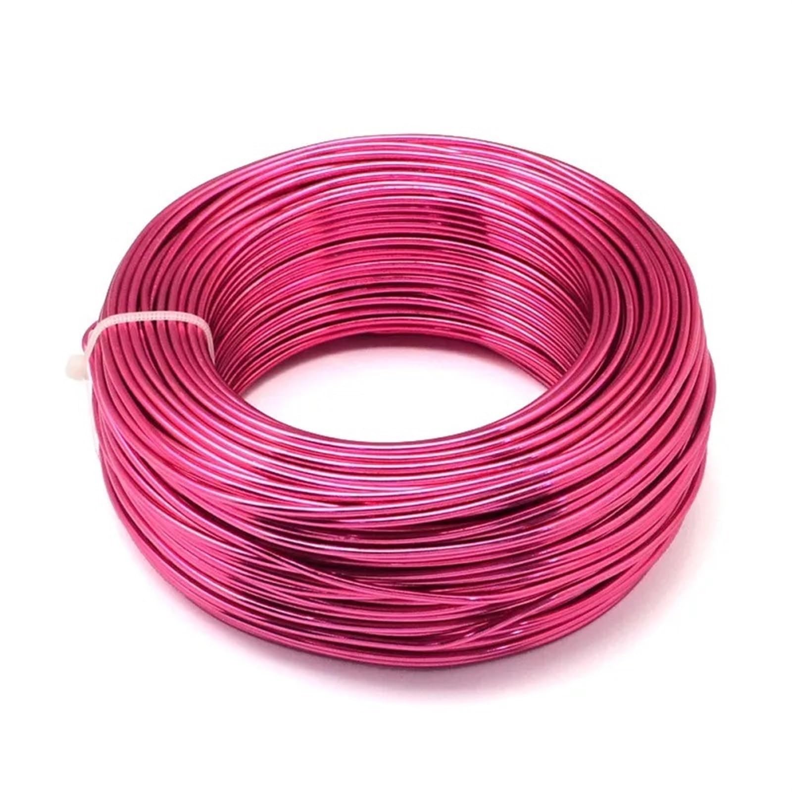 Druty rzemieślnicze z aluminium, Druty aluminiowe 500g 0,8/1/1,5/2/3/3,5/4/5/6 mm Półprodukty do biżuterii dla ręcznie robionej DIY i rękodzieła kwiatowego(Mediumvioletred,5mm About 10m)