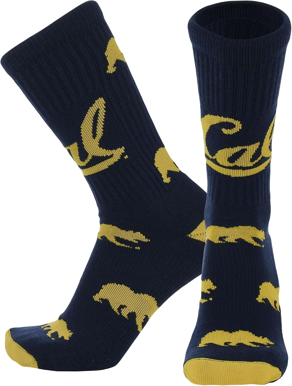 TCK Mayhem Crew Socks Calf Length Sock Mens Game Day Socks