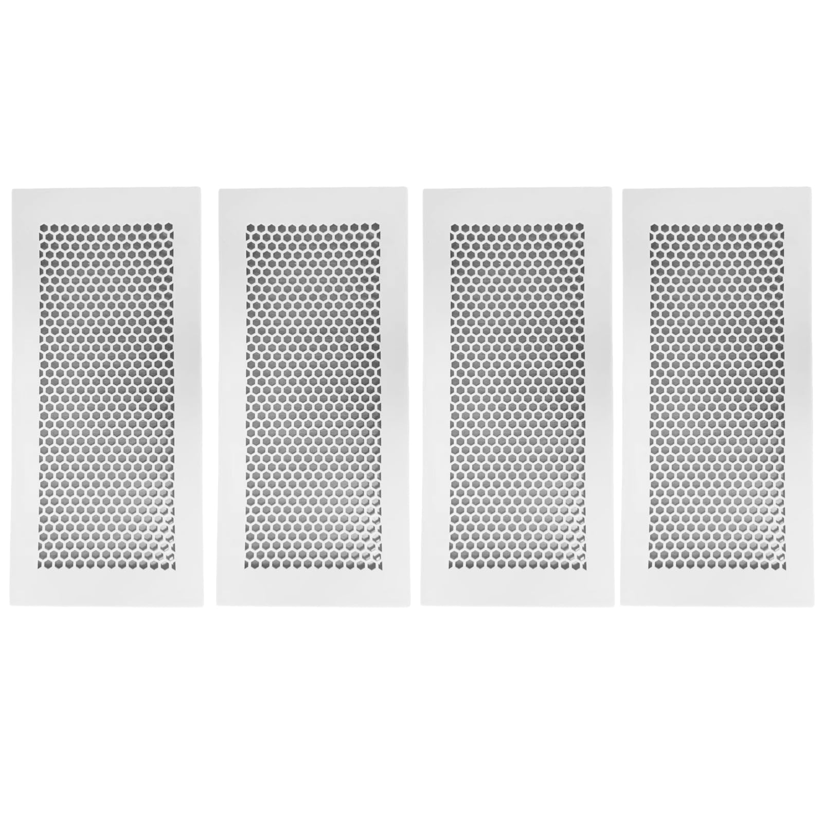 Yhplxyuus White Upgrades Childproof Vent Guard Silicone Covers Simple Setups & Better Ventilation Silicone Vent Covers For Home Protective Floor Registers