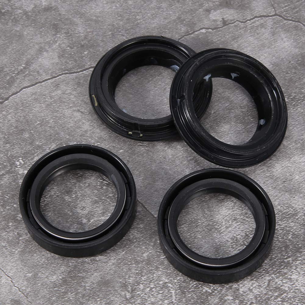 Generic Kit de Repuesto Duradero para Sello de Aceite de Horquilla Delantera, Apto para Motocicletas, 33x46x11mm, Incluye Sellos a Prueba de Polvo