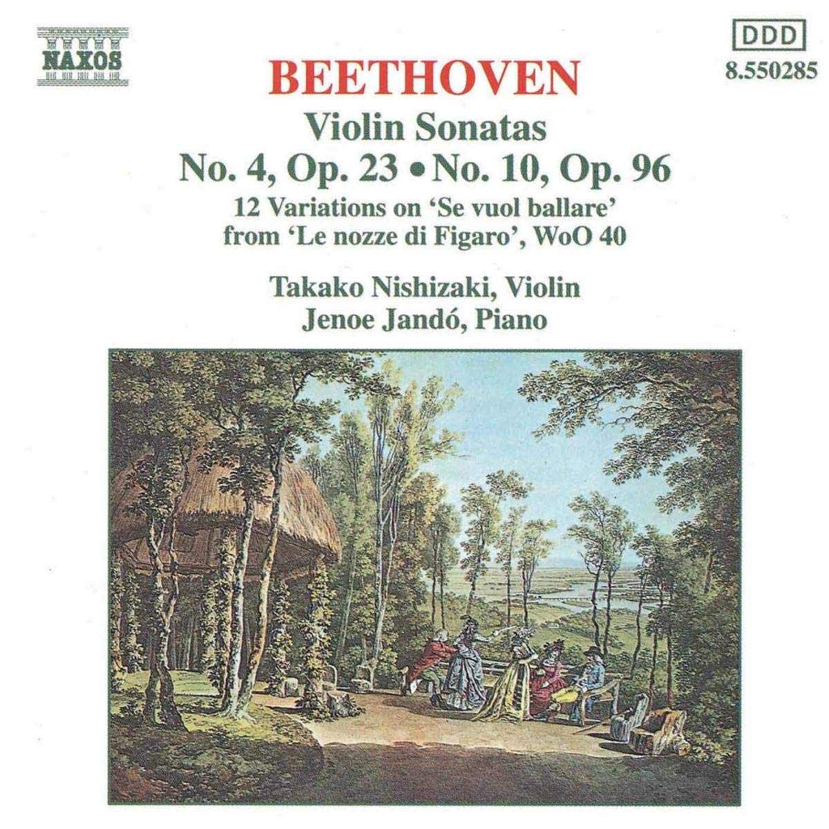 Beethoven: Violin Sonatas Nos 4 & 10/ Mozart Variations
