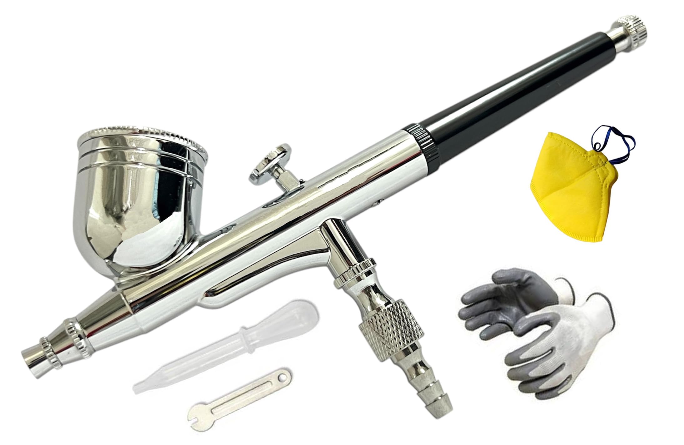 SHOOT AIR(モーガン・マッセン) EPITECH MART Air Brush Paint Spray Gun Kit 0.3mm Dual Action