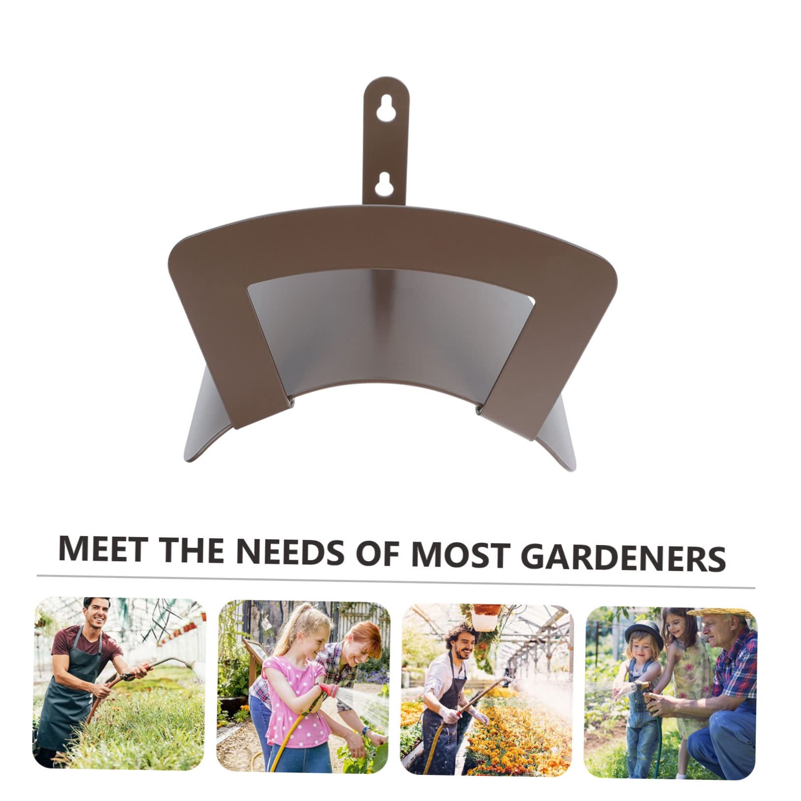 Gartenschlauchhalter mit Wandmontage aus Eisen für Kleine Gärten