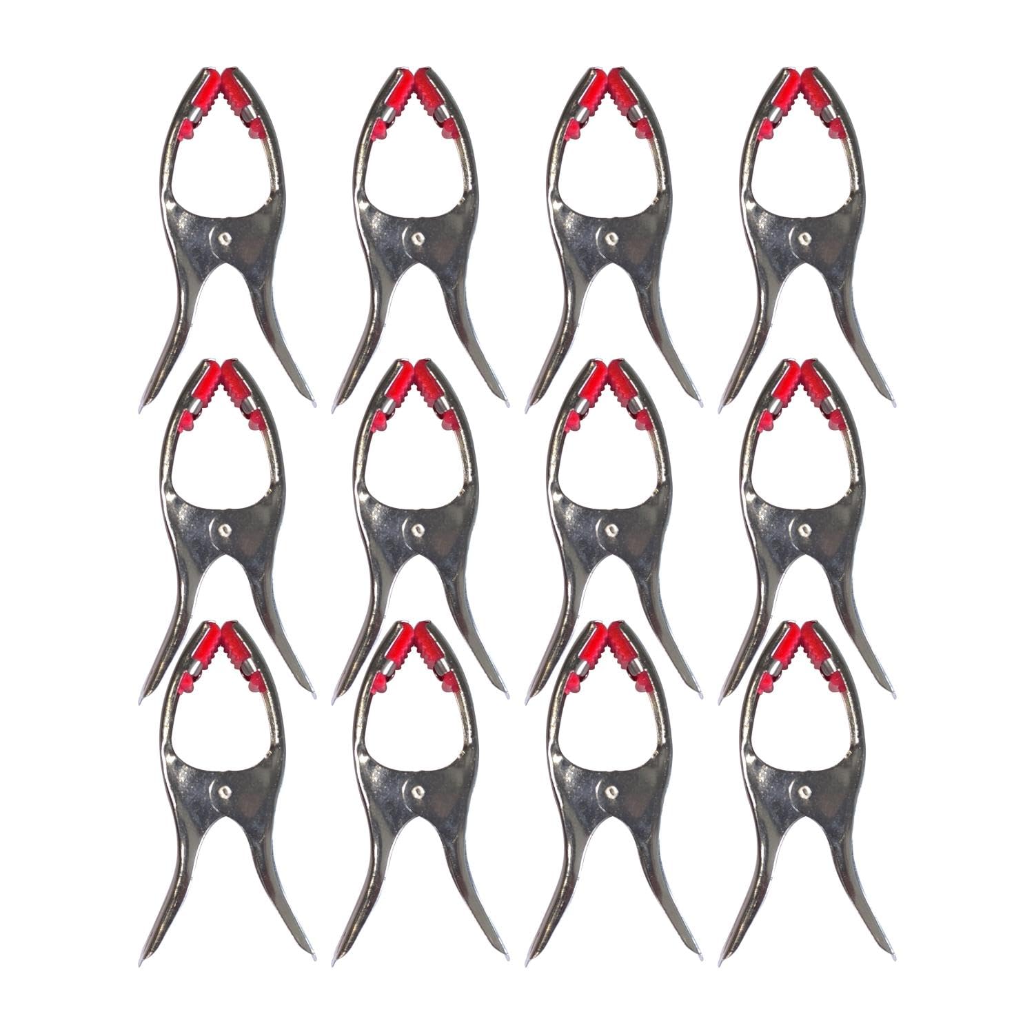 HAZEL Stainless Steel Cloth Clips for Drying Clothes | Cloth Pins for Drying Clothe (Big Clips, 12 pcs Clips)