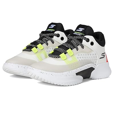 SKECHERS KIDS Skx Court Hype 406071L (Little Kid/Big Kid) Boys Shoes White/Black/Red