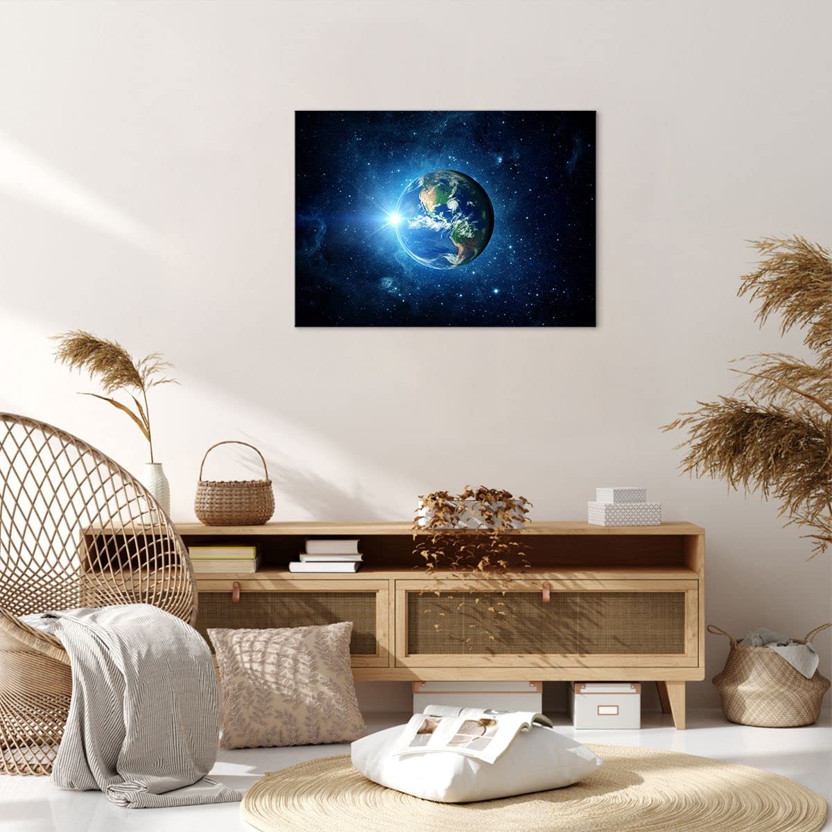 Poster Fantastique – Poster Surréaliste De La Fin Du Temps Et De L'espace – Poster Sur Toile Pour Chambre De Garçon – Décoration Murale Moderne Pour Chambre à Coucher (50 X 75