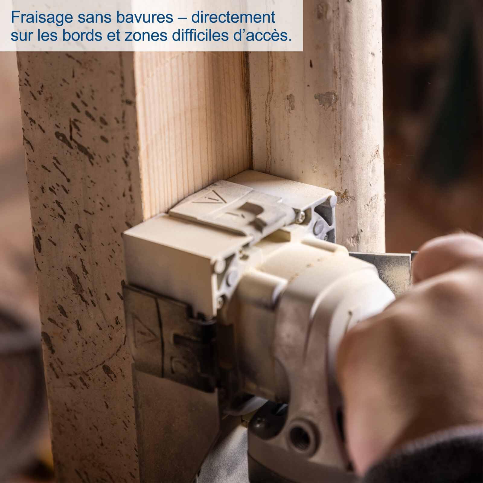Scheppach Rabot fraiseuse à peinture 720W LFR720 - largeur de fraisage 80 mm - 10 000 tr/min - profondeur de fraisage 0-0,3 mm - 4 lames - élimine peintures et vernis