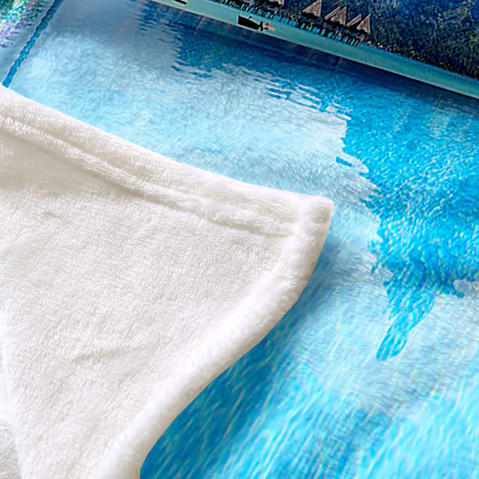Aeici Couverture Polaire, Couvertures Polaires en Flanelle Couverture 180x200 cm Mer Montagne Cocotier Couverture de Canapé Cadeau pour Adultes et Enfants