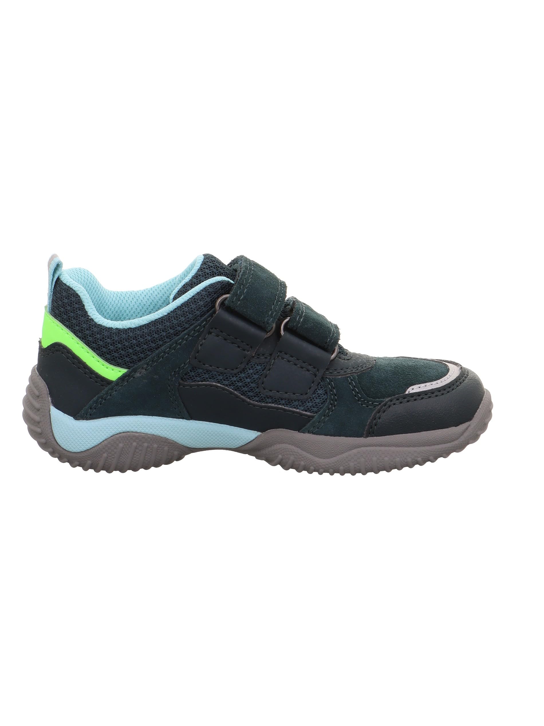 Superfit Storm Jungen GRÜN/HELLGRÜN 7000 Sneaker, 35 EU