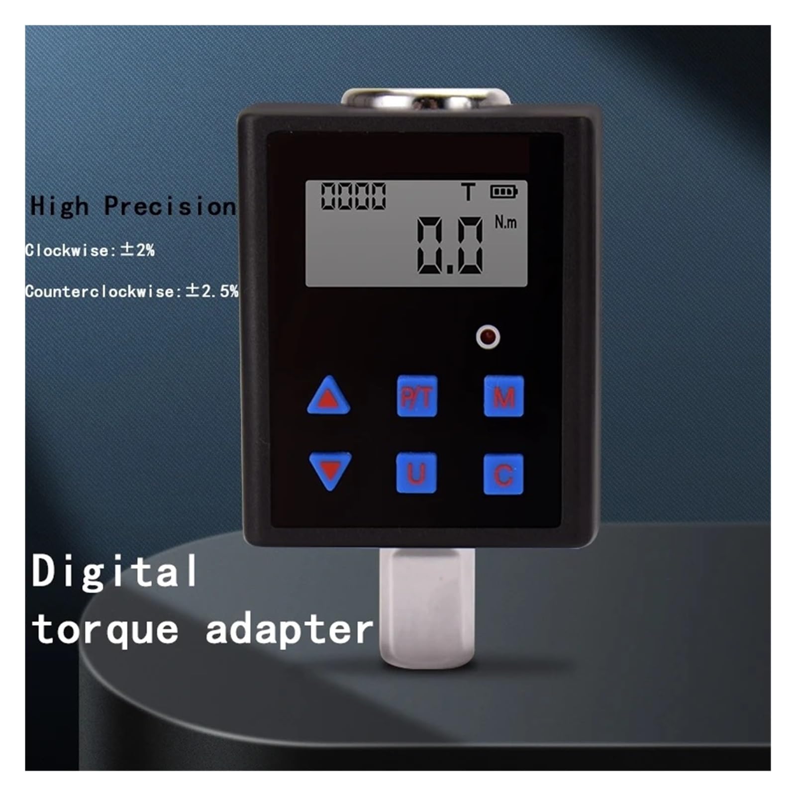 Misuratore di coppia digitale 0,3-340 Nm Adattatore for misuratore di coppia regolabile Chiave dinamometrica elettronica professionale Strumenti di riparazione universali per bicicletta(TQA2-200)