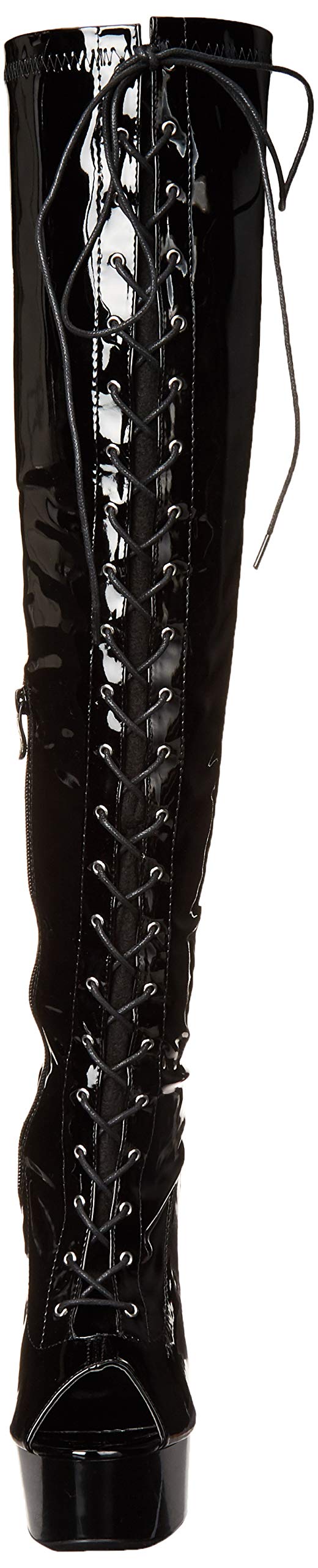 Ellie Shoes Women's Thigh High Fashion Boot, Black, 11