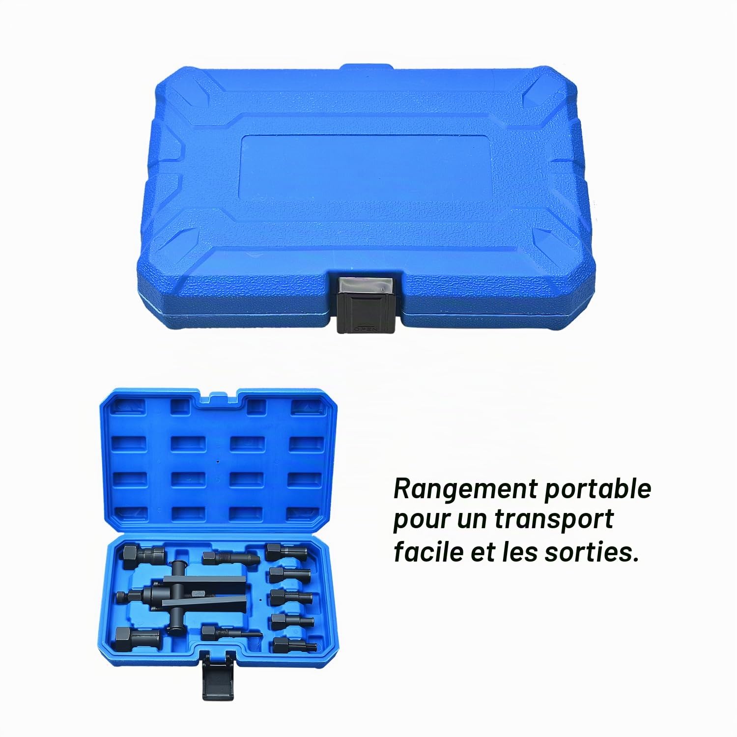 8-25mm Extracteur de Roulement Interieur avec Extracteur à Deux Mâchoires Trou Borgne Arrache Roulement puor vélos, Motos et Voitures