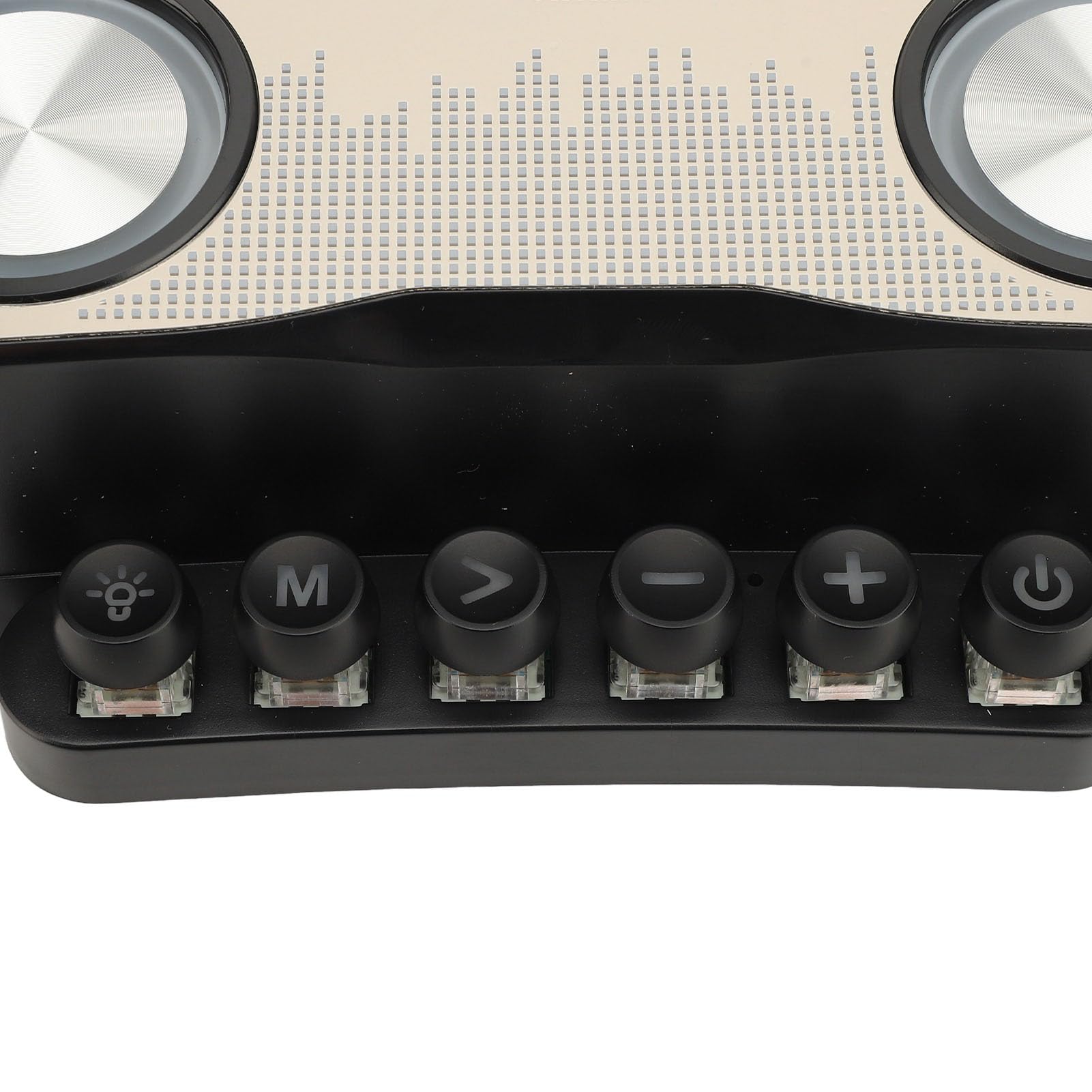 Altoparlanti per Computer Bluetooth RGB con Luci LED Colorate per Giochi e Contenuti Multimediali |Soundbar Wireless per PC Desktop e Dispositivi Mobili |Costruzione in Plastica Resistente