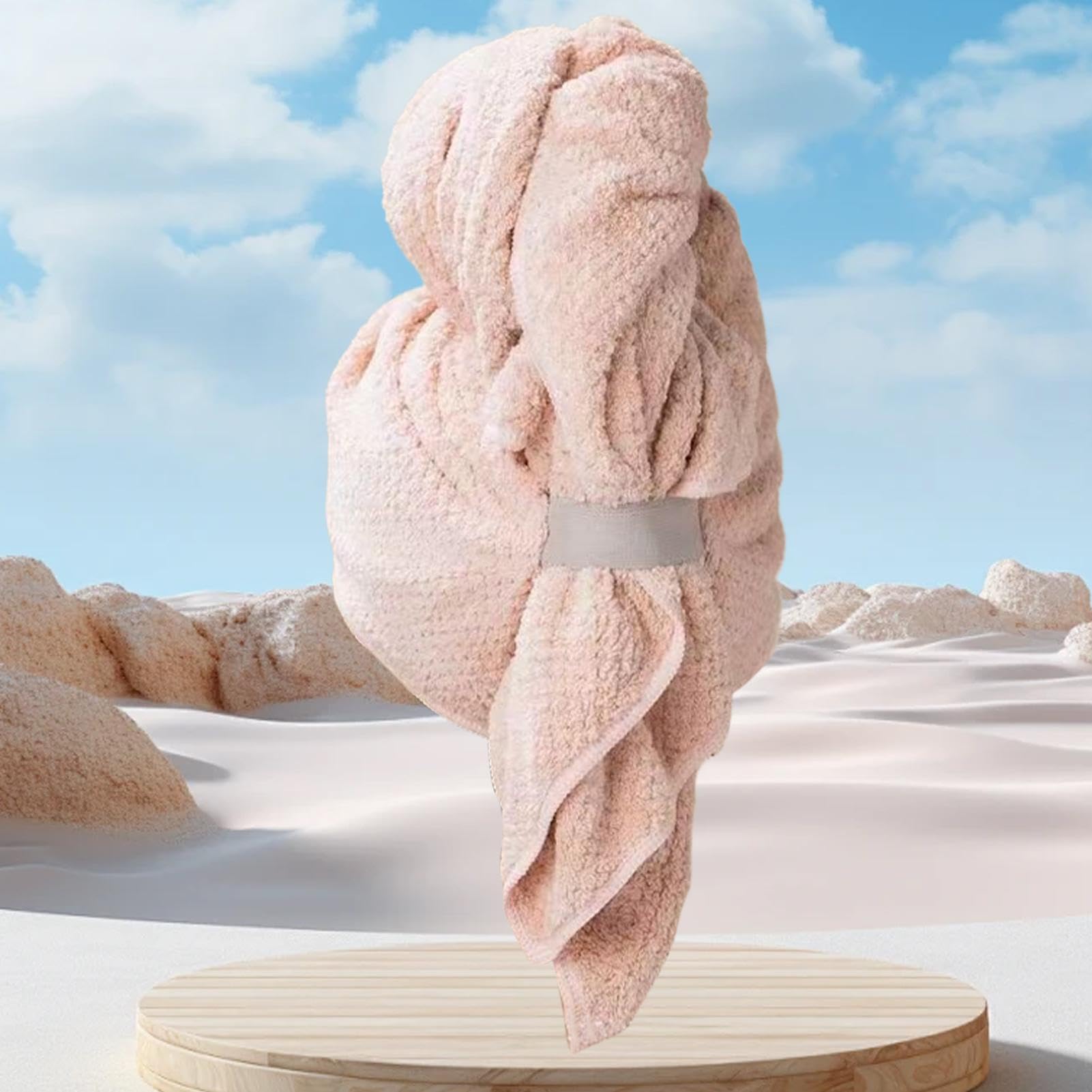 Asciugamano grande per capelli in microfibra, asciugamani per capelli | lunghi, Asciugamano per capelli grande in microfibra 24X40 pollici, Asciugamano per capelli ricci, asciugamano turbante super