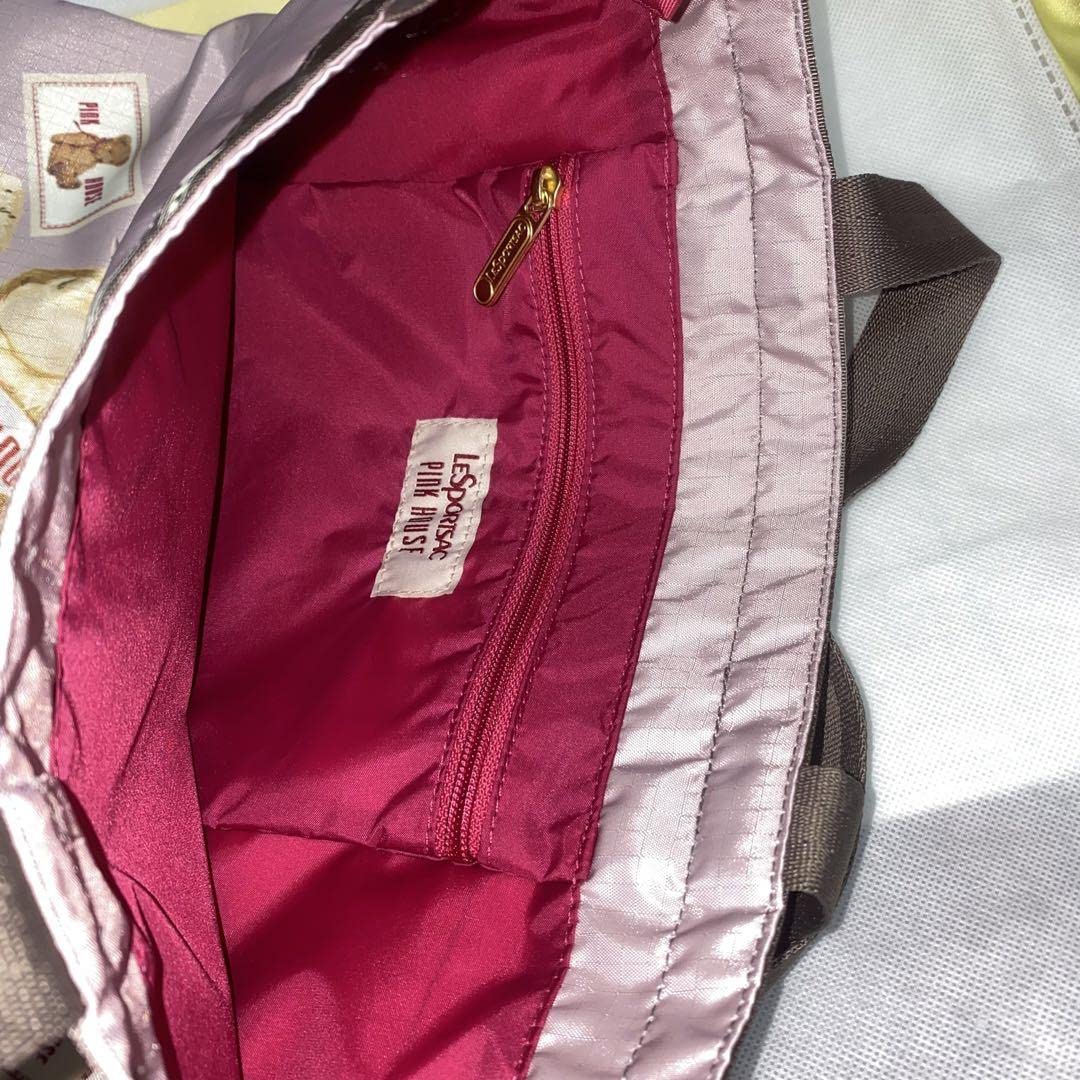 Amazon.co.jp: ピンクハウス レスポートサック コラボ バッグ ベアー  