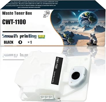 Replacement Parts Waste Toner Box CWT-1100 Compatible with Pantum CP1100 1100DN 1100DW 1105 CP1105DN 1105DW 1150 1150DN 1150DW CP1155DN 1108DN 2200DN Printers 1 Pack Black