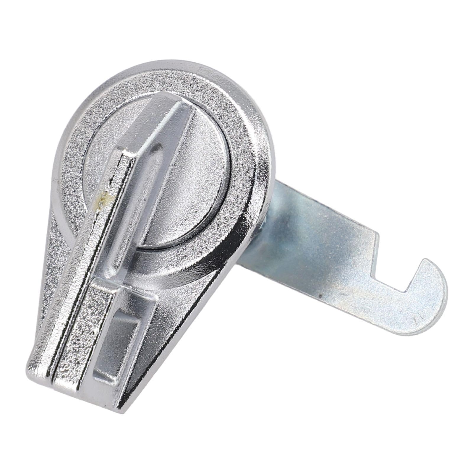 Ziubmvdyc One Color Cabinet Lock, Padlockable Turn Tongue Zinc Alloy Iron Cam Storage Security Silver 20Mm 25Mm(25Mm)