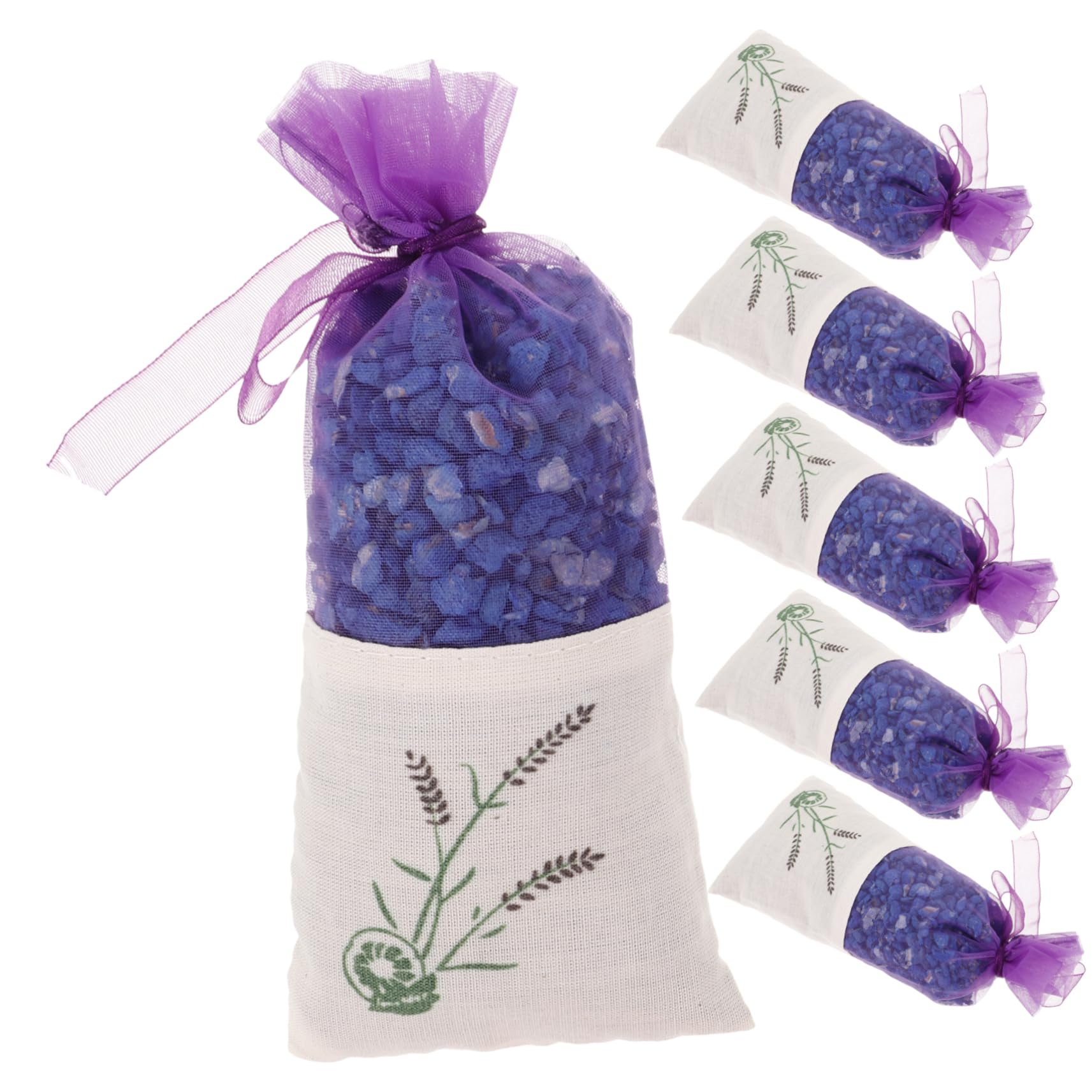 MAGICLULU 6pezzi Sacchetti Profumati Naturali Bustine Aromatiche Fresche Decorazioni Floreali Per Armadi