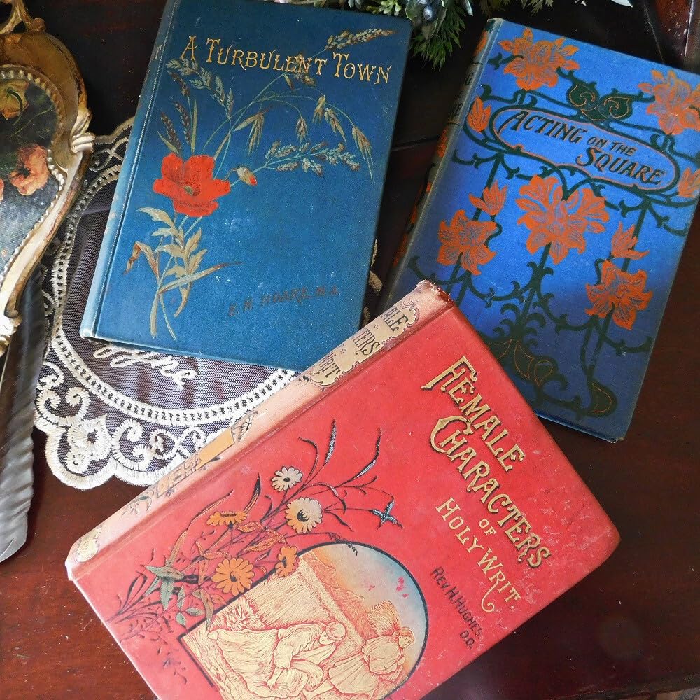 *19世紀　ヴィクトリア時代のフローラル洋書3冊セット　シャビー　花　ボタニカル Amazon.co.jp: .:*゜.:。:.19世紀 ヴィクトリア時代のフローラル