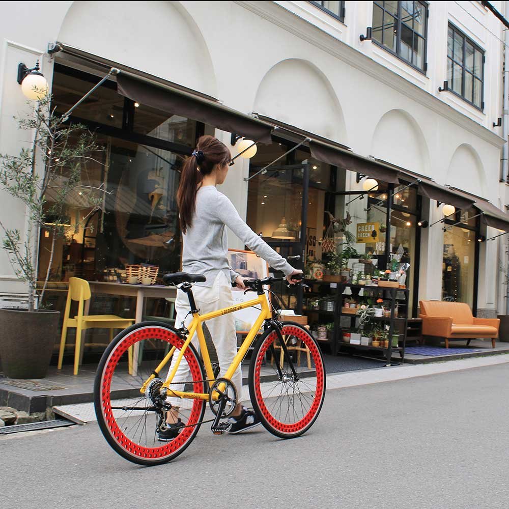 Amazon.co.jp: WACHSEN BSC-7002 700C Aluminum Cross Bike, 7